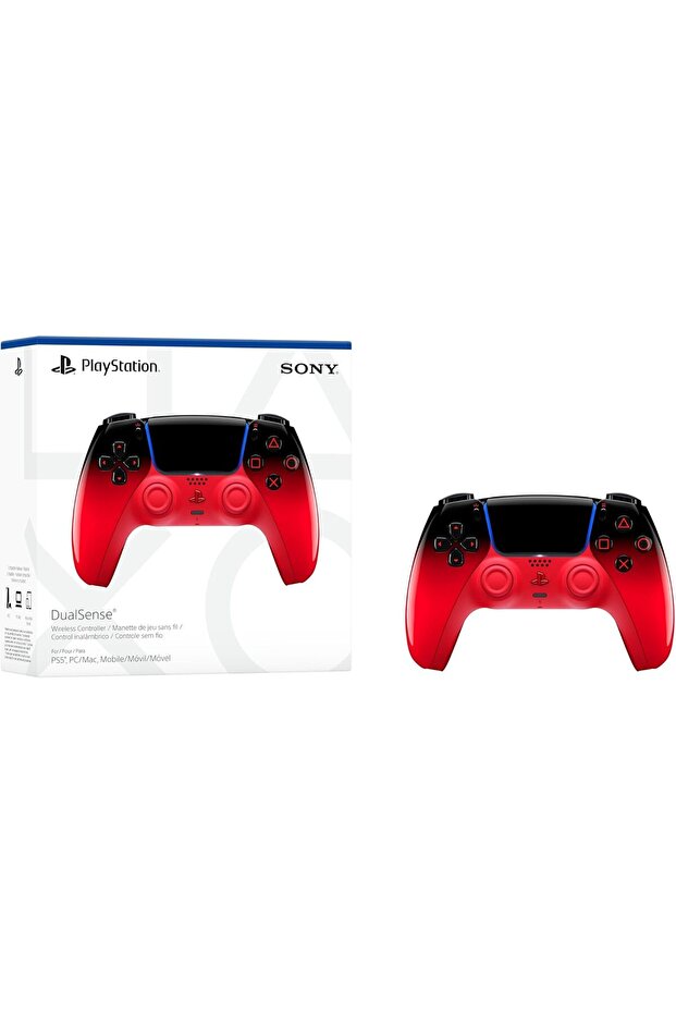 DualSense® Wireless Controller – Techno Red - For PS5, PC, MAC & Mobile - 6