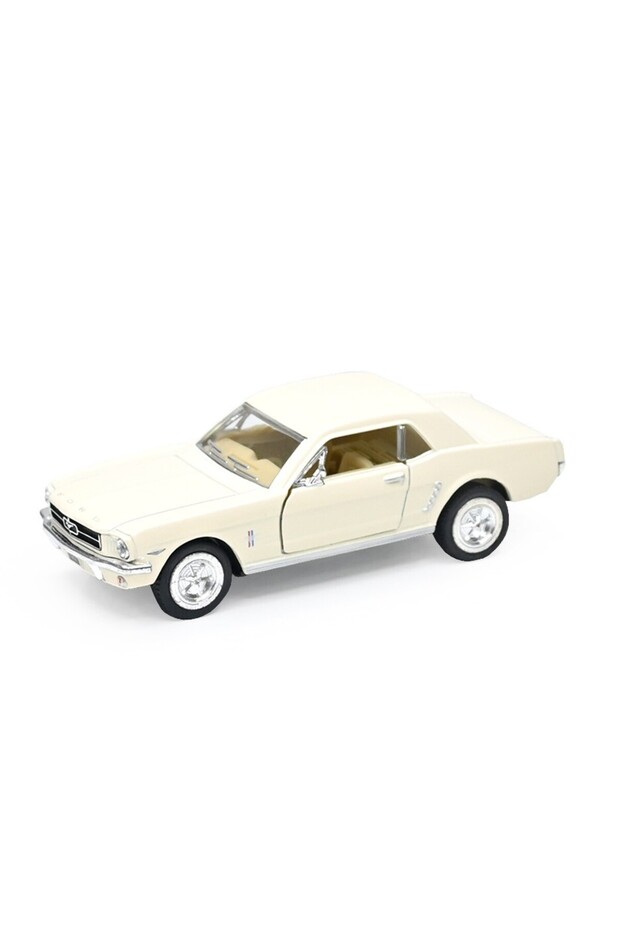 1:38 Scale Door Openable Pull Back Action 1964½ Ford Mustang Diecast Metal Alloy Toy Car