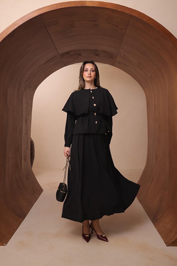 Premium Quality Imported Modal Skirt Blouse Double Set