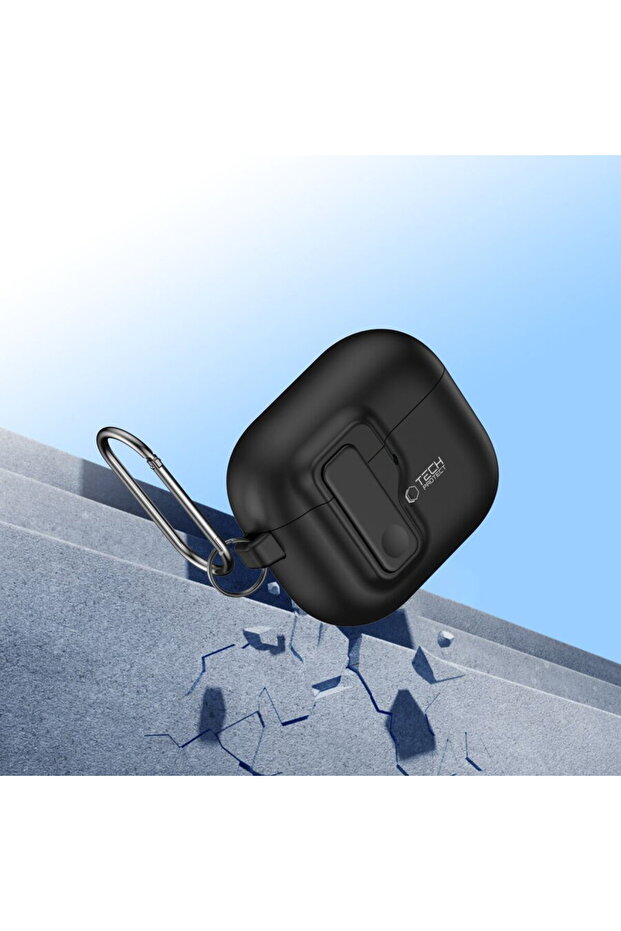 SLIM HOOK APPLE AIRPODS 4 BLACK - 5