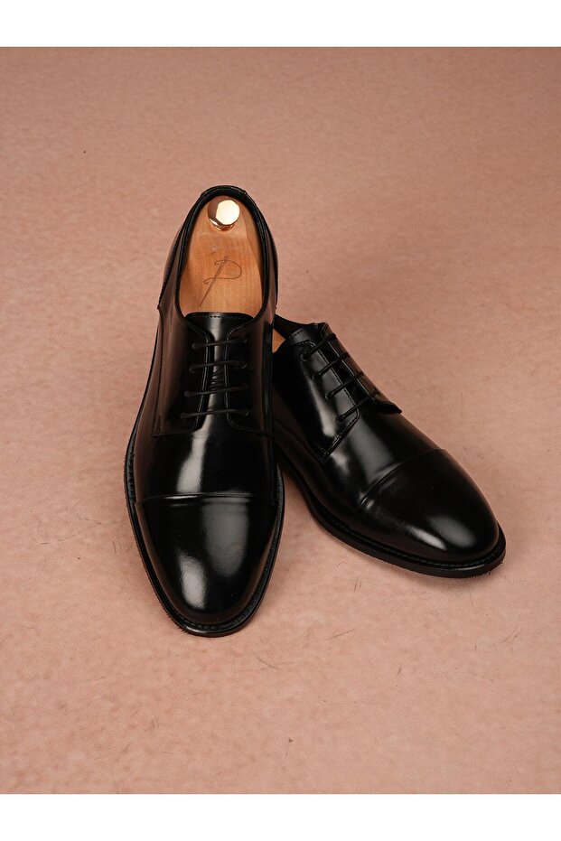 Men's Genuine Leather Laced Classic Shoes