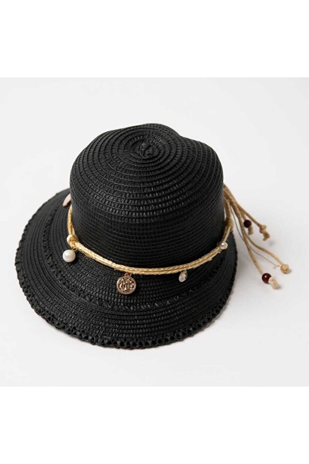 Half Moon Straw Hat - 2