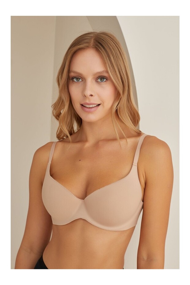 Laser Cut Seamless Bra - 1