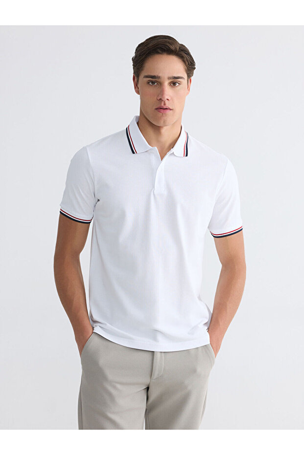 Two Mt Shop Quality Polo Collar Pique Men's T-Shirt