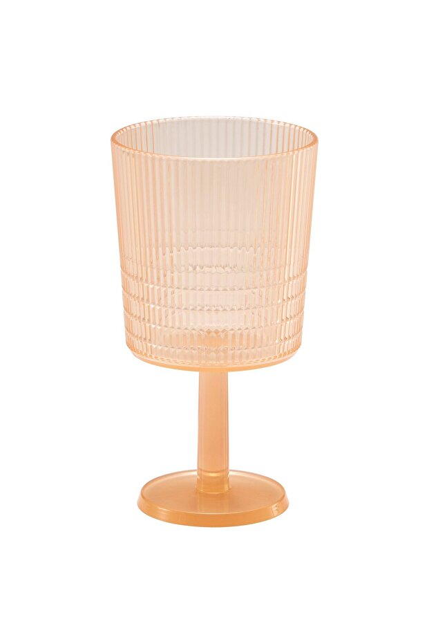 KALLSINNIG Juice glass, plastic/orange, 32 cl