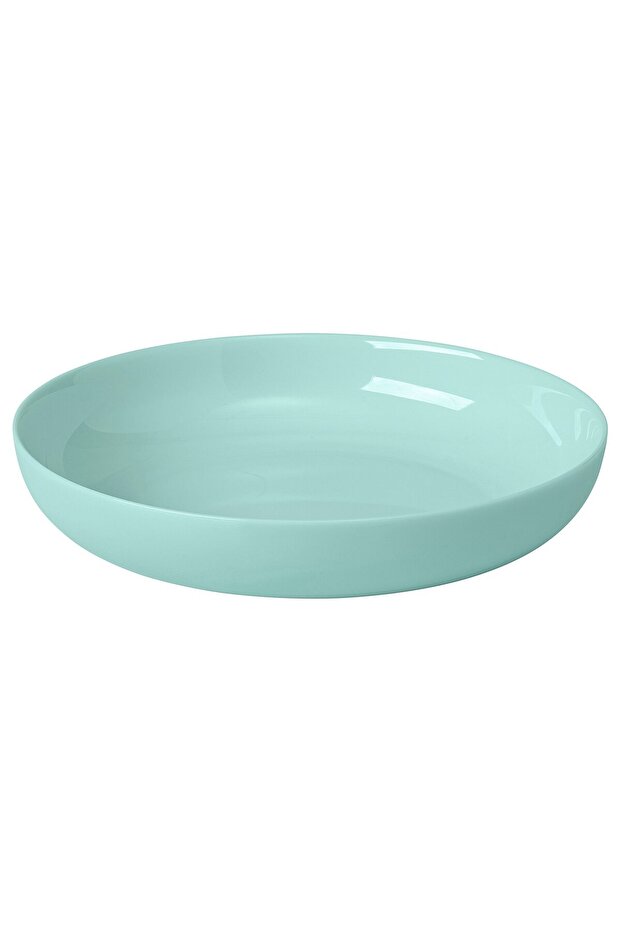 VITBLECKA Plate, turquoise, 21 cm