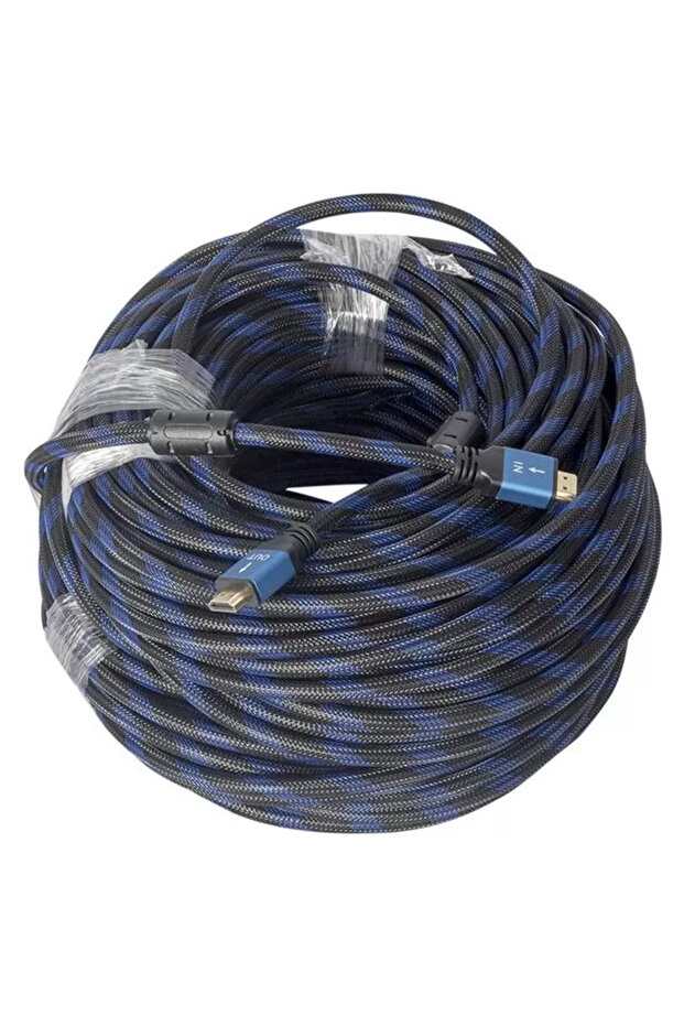 كابل HDMI بطول 40 متر مع شرائح مضفرة + فلتر مزدوج