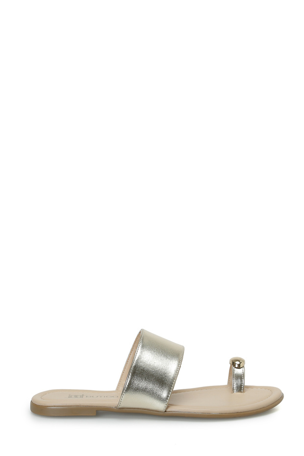 26S-377 Gold Women's Slippers