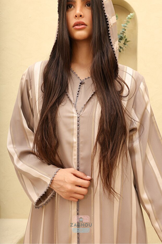 NERMIN TWO-PIECE JELLABA - 1