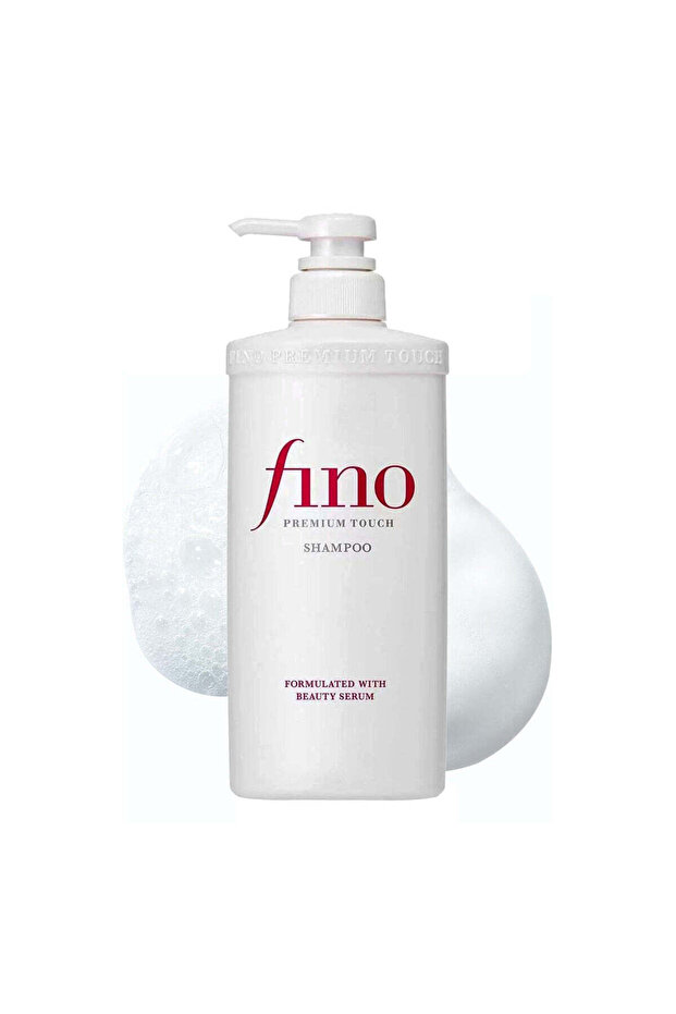FINO Premium Touch Shampoo - Formulated with Beauty Serum, 550 ml