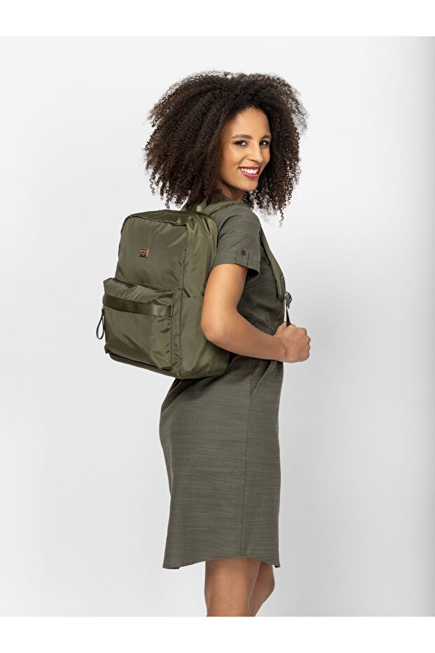 Rucsac de damă Eunika kaki - 2