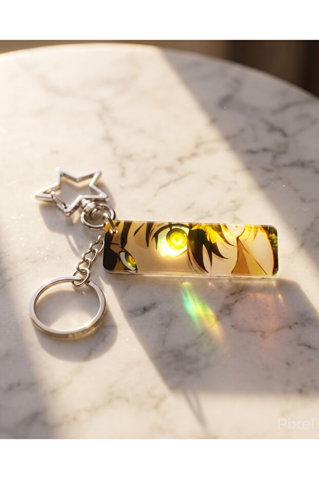 Anime Bluelock Bachira Shining Eyes in the Sun Keychain