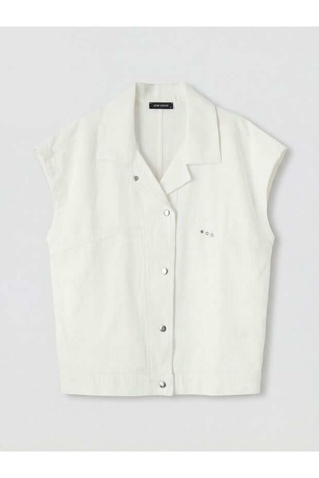 Natuvera Shirt Collar Women's Vest