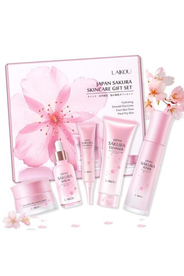 Sakura Skincare Set - 5-Piece Set