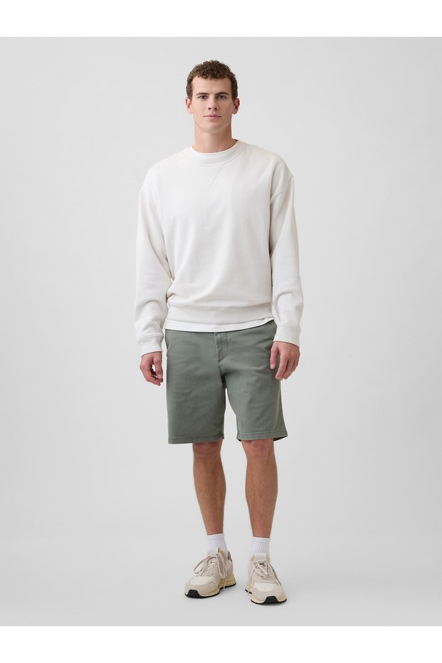Erkek Haki Essential Khaki Şort