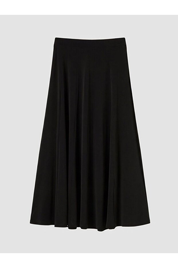 Lcw Grace Elastic Waist Pleated Skirt