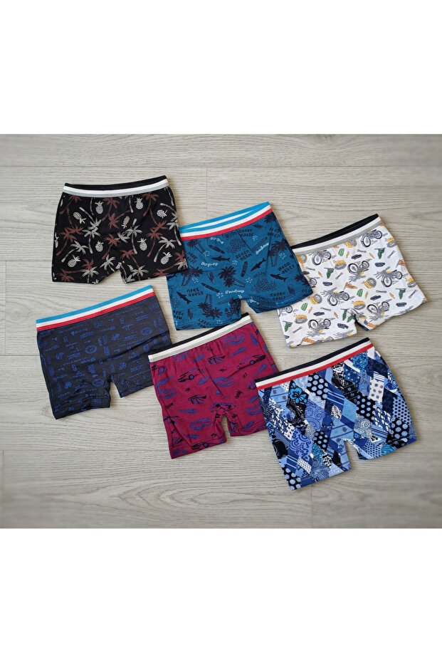 Boy's 6-Piece Boxer Set