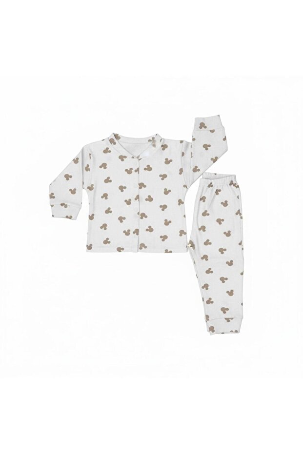 Baby Mickey Mouse Printed 2-Piece Set Daily - Pajama Set