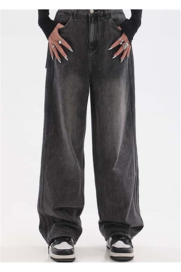 Navy Blue Stonewashed Vintage Jeans