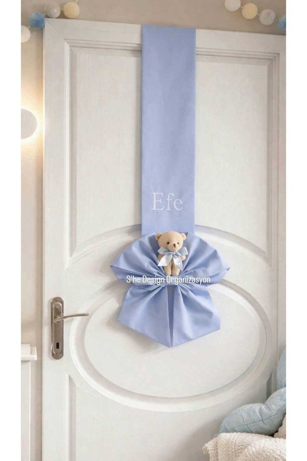 The Latest Trend Teddy Bear Decorated Banner Specially Prepared for Baby Names