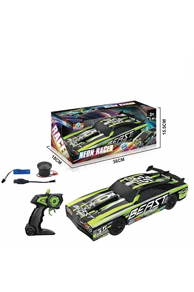 لعبة سيارة سباق Neon Racer Beast بريموت كنترول