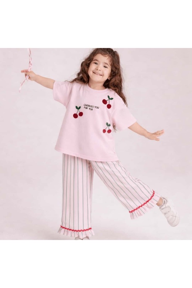 Girl's T-Shirt & Pants Set