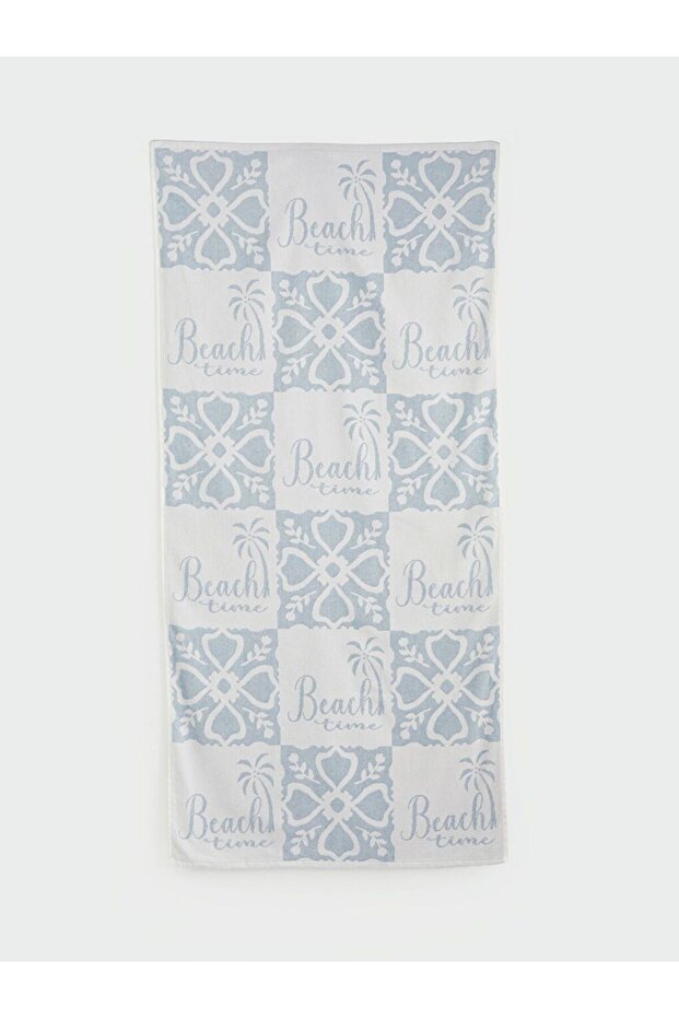 Checkered Patterned Women's Beach Towel 70X150 cm