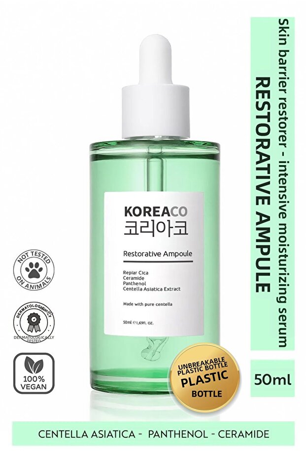 Centella & Cica & Ceramide - Repairing, Brightening, 24 Hour Moisturizing Ampoule