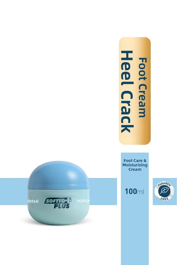 Unisex White Heel Crack and Foot Cream