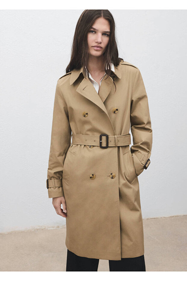 Classic Belted Trench Coat
