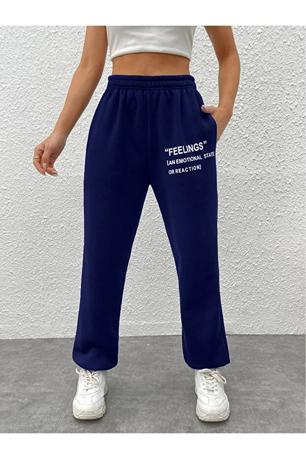 FEELINGS PRINTED OVERSIZE UNISEX TRACKSUIT