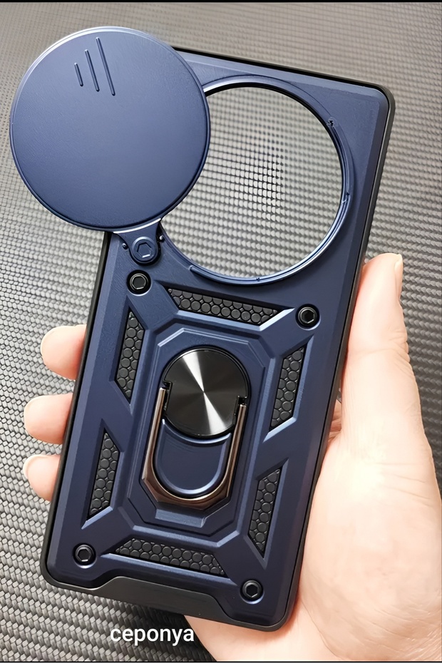 Realme 12 Plus Case Magnetic Stand Camera Protection Sliding Vega Cover