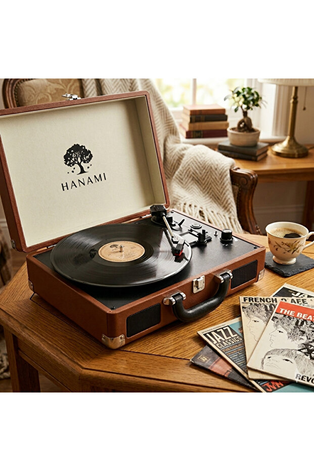 QUIQA Hanami Bluetooth ve Şarj Özellikli tüm plakları çalan pikap KAHVERENGİ