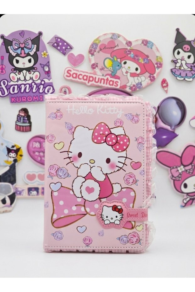1 adet sevimli hello kitty defter