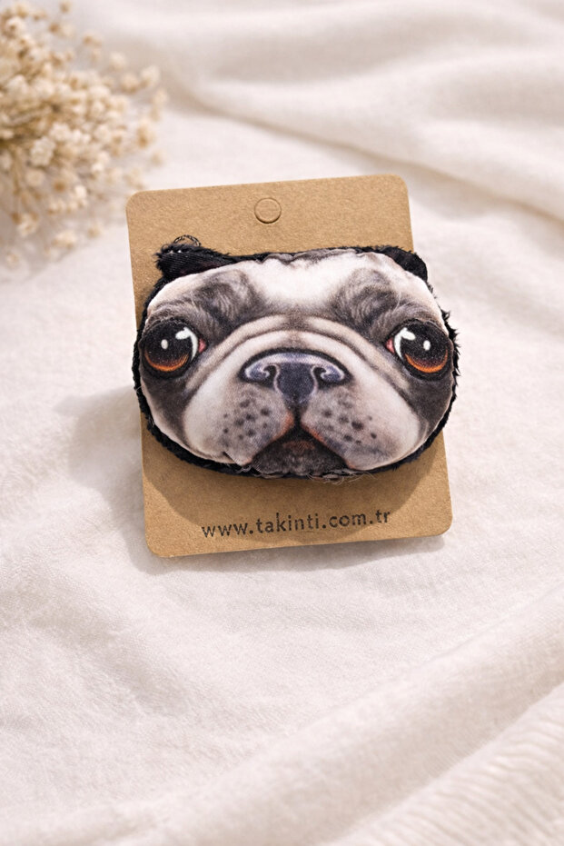 Soft Puff Dog Figured Rubber Buckle