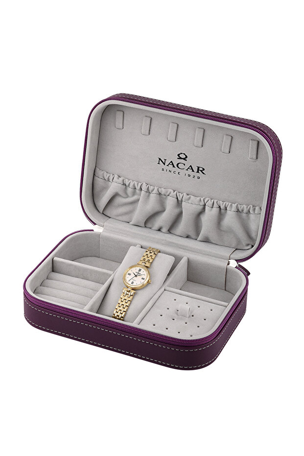 Sapphire Glass Gold Women's Watch Nc34-39B868-Dwms