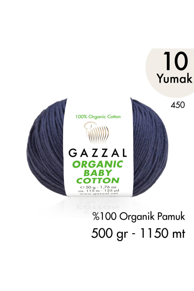 Organic Baby Cotton 450