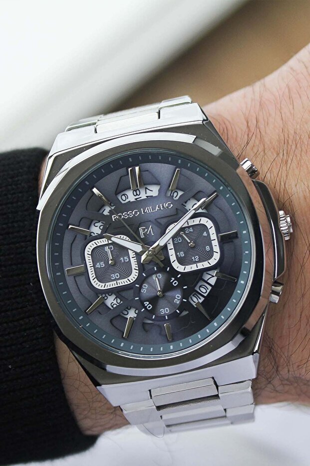Rm002227 Men's Wristwatch with Steel Strap