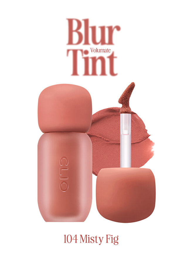 Blur Effect, Velvet Finish, Plumping Tint Volumate Blur Tint 104 Misty Fig