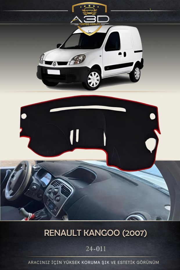 Renault Kangoo (2007+) Front Chest Panel Dashboard Protection Protective Cover Mat
