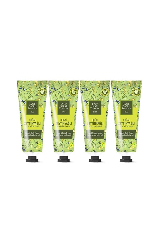 50 Ml Natural Olive Oil Hand and Body Cream - Tube X 4 Pieces