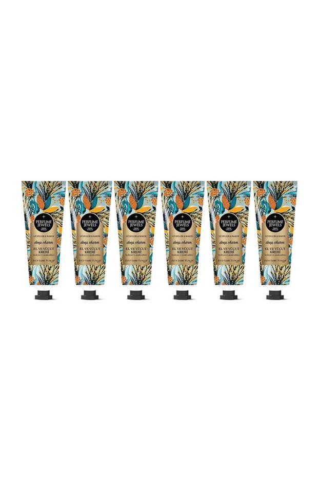 Perfume Jewels Deep Charm Hand Cream 50 ml X 6 Pieces