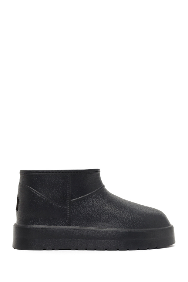 Women's Black Fur Teddy Boots 25Wfe1338Pv