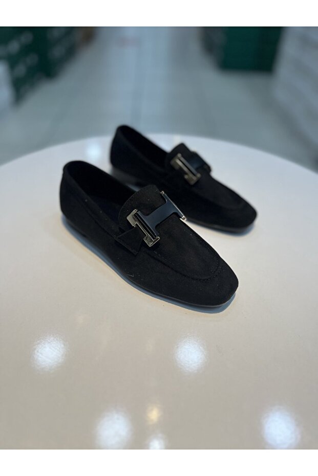Hco Women's Masculine Ballet Flats with Buckle