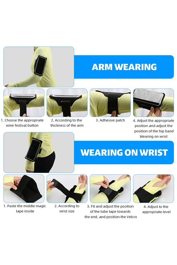 Cell phone arm sleeve - 5