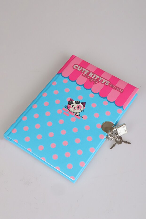 دفتر ذكريات بتصميم خاص من x Dekomus، مجموعة "Sweet Diary Collection" مع قفل