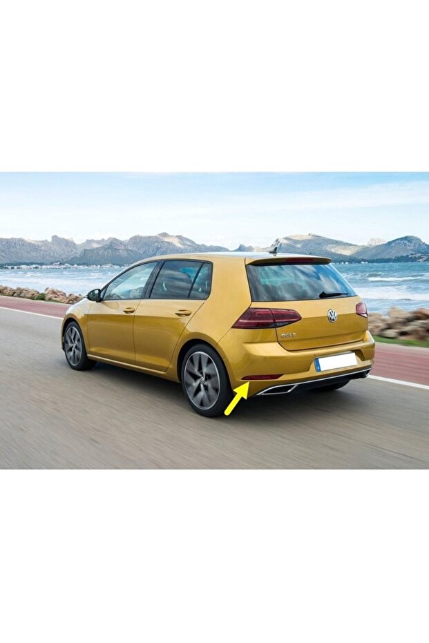 Vw Golf 7.5 2017-2020 المصد الخلفي الأيسر عاكس عين القطة 5g0945105c