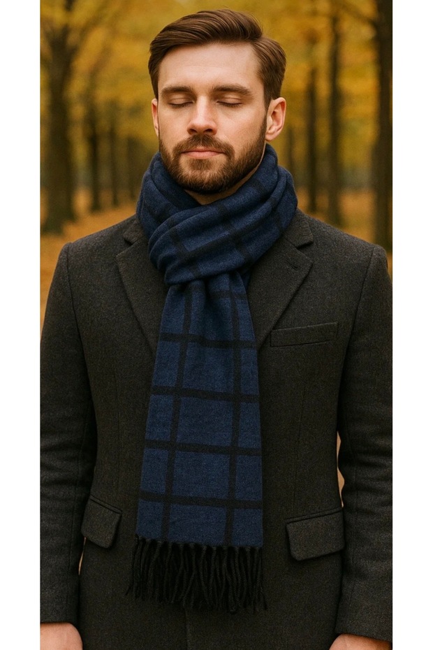 Good Quality Polyviscose Woven Men's Scarf