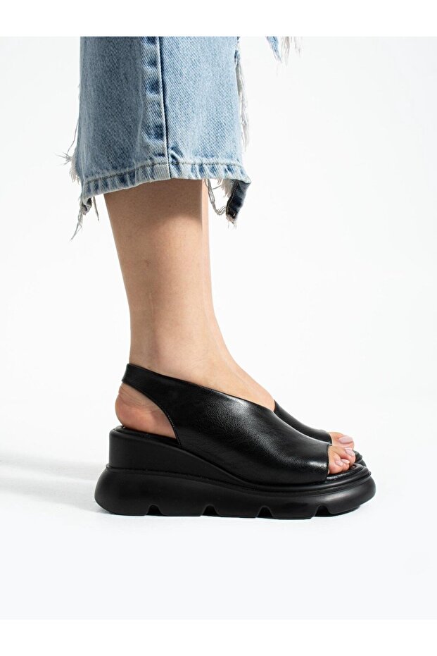 Vollex platform heel women's daily sandals
