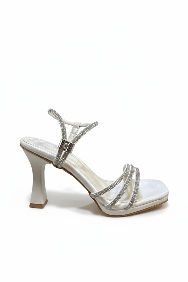 Serrace Three-Stripe Stylish Women's Stone Evening Dress Shoes